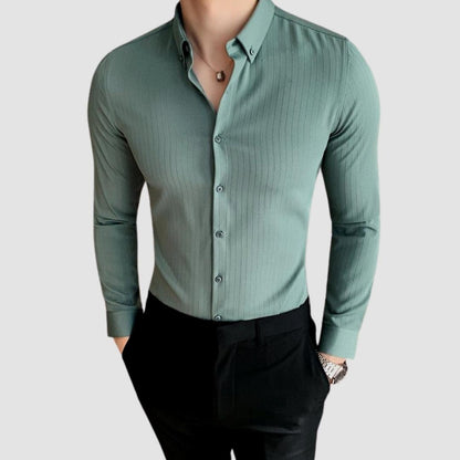 Chemise Slim Fit pour homme YML