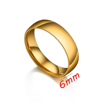 Antonios Stainless Steel Gold Ring Men