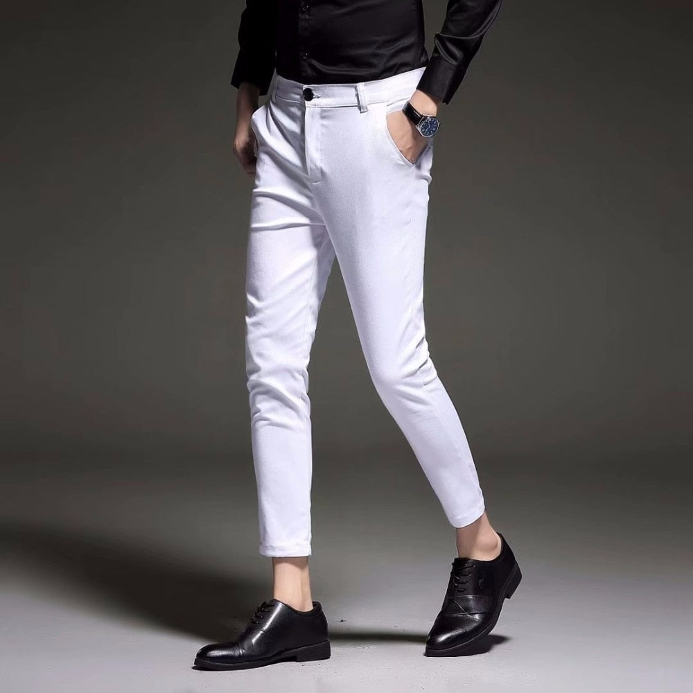 Pantalon slim élégant YML