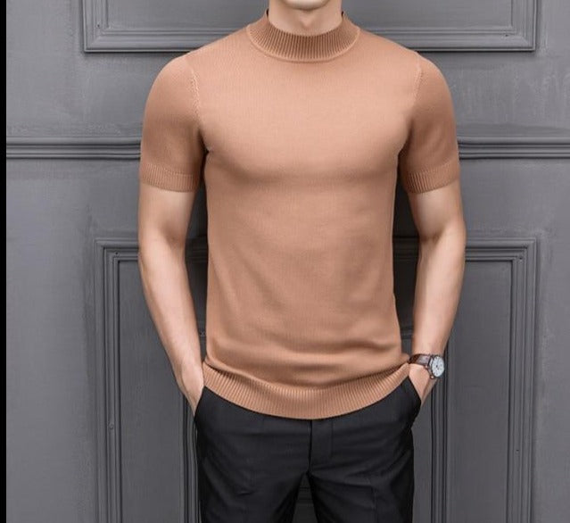 Antonios Semi-High Collar Sweater