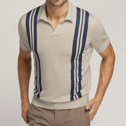 Paolo Striped Polo T-Shirt