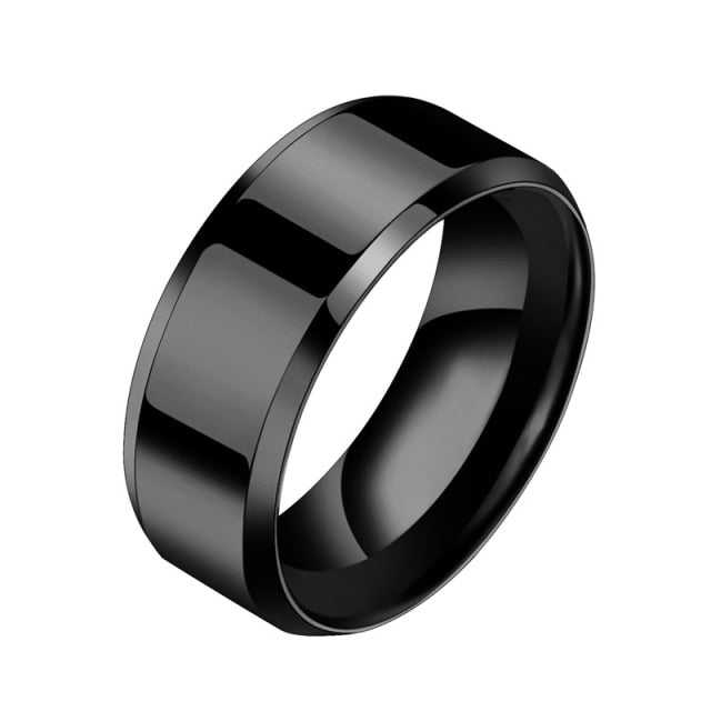 Bague au design classique pour hommes YML