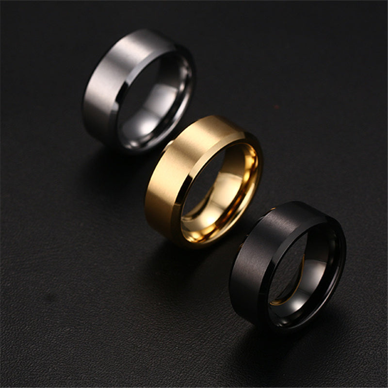 Antonios Titanium Ring Men