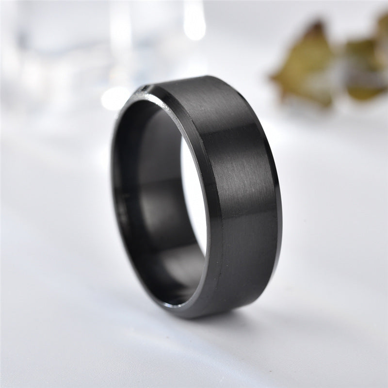 Antonios Titanium Ring Men