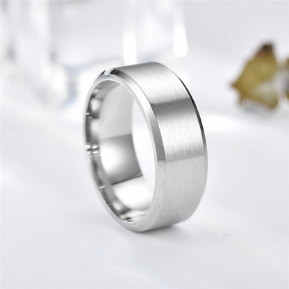 Antonios Titanium Ring Men