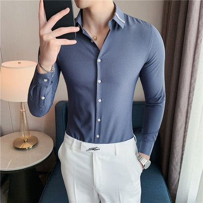 Chemise coupe business pour homme YML