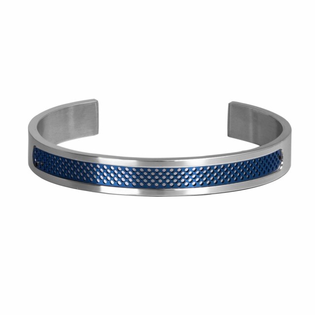 Bracelet en acier inoxydable égyptien pour hommes YML