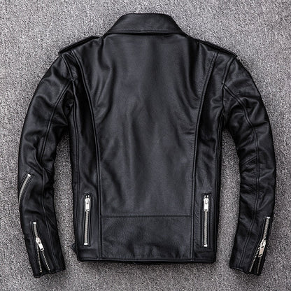 Veste en cuir véritable YML