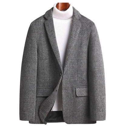 Blazer à carreaux pour homme YML