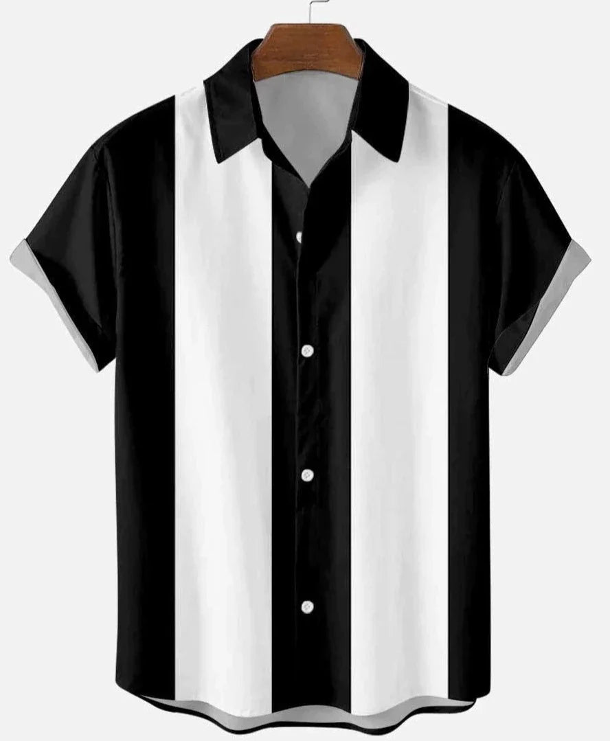 AntoniosClothing Summer Striped Casual Shirt