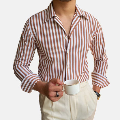 Office Formal Striped Shirt